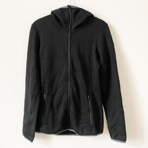 Icebreaker Women’s Elemental Long Sleeve Zip Hoodie Black Size Small NEW